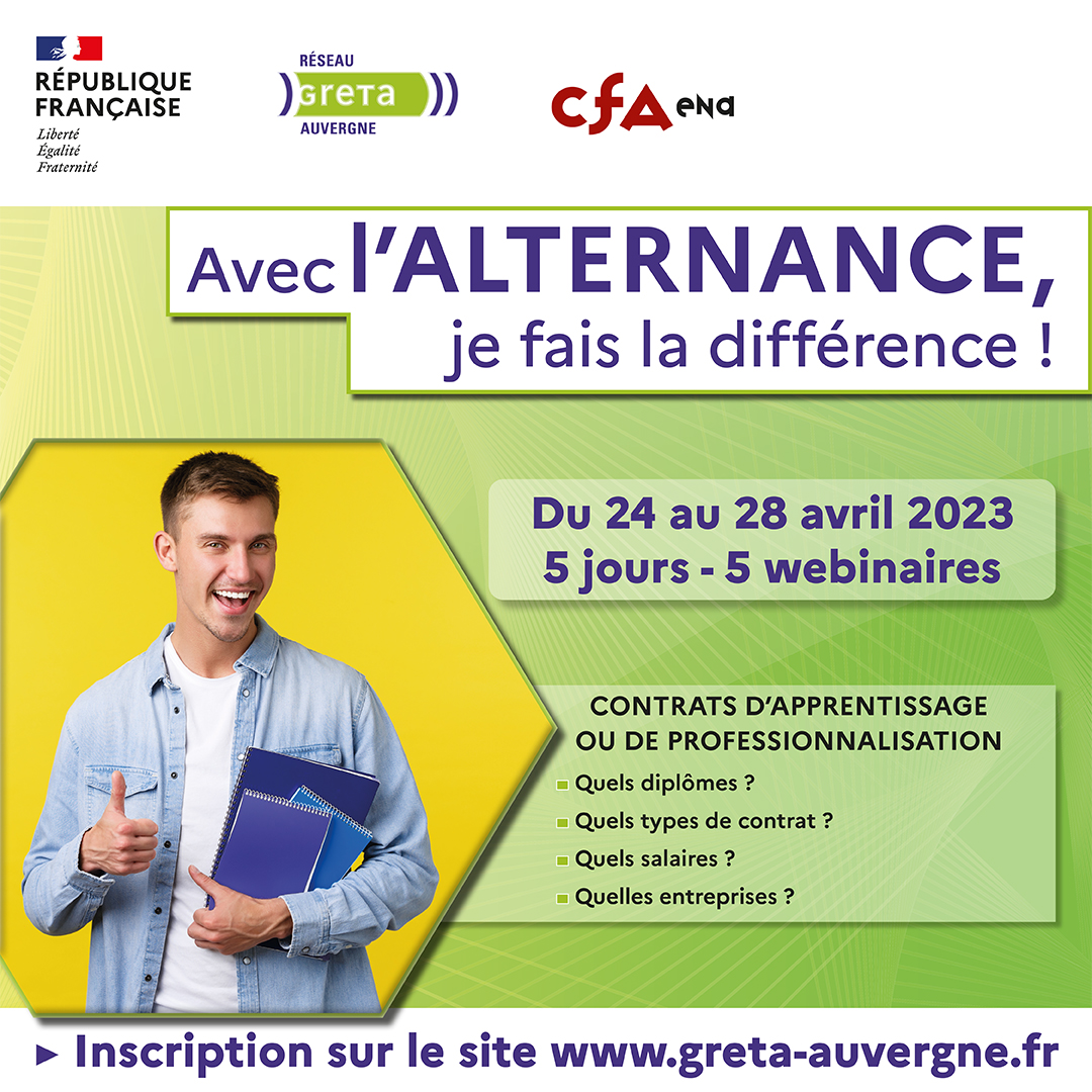 Webinaire alternance – GRETA