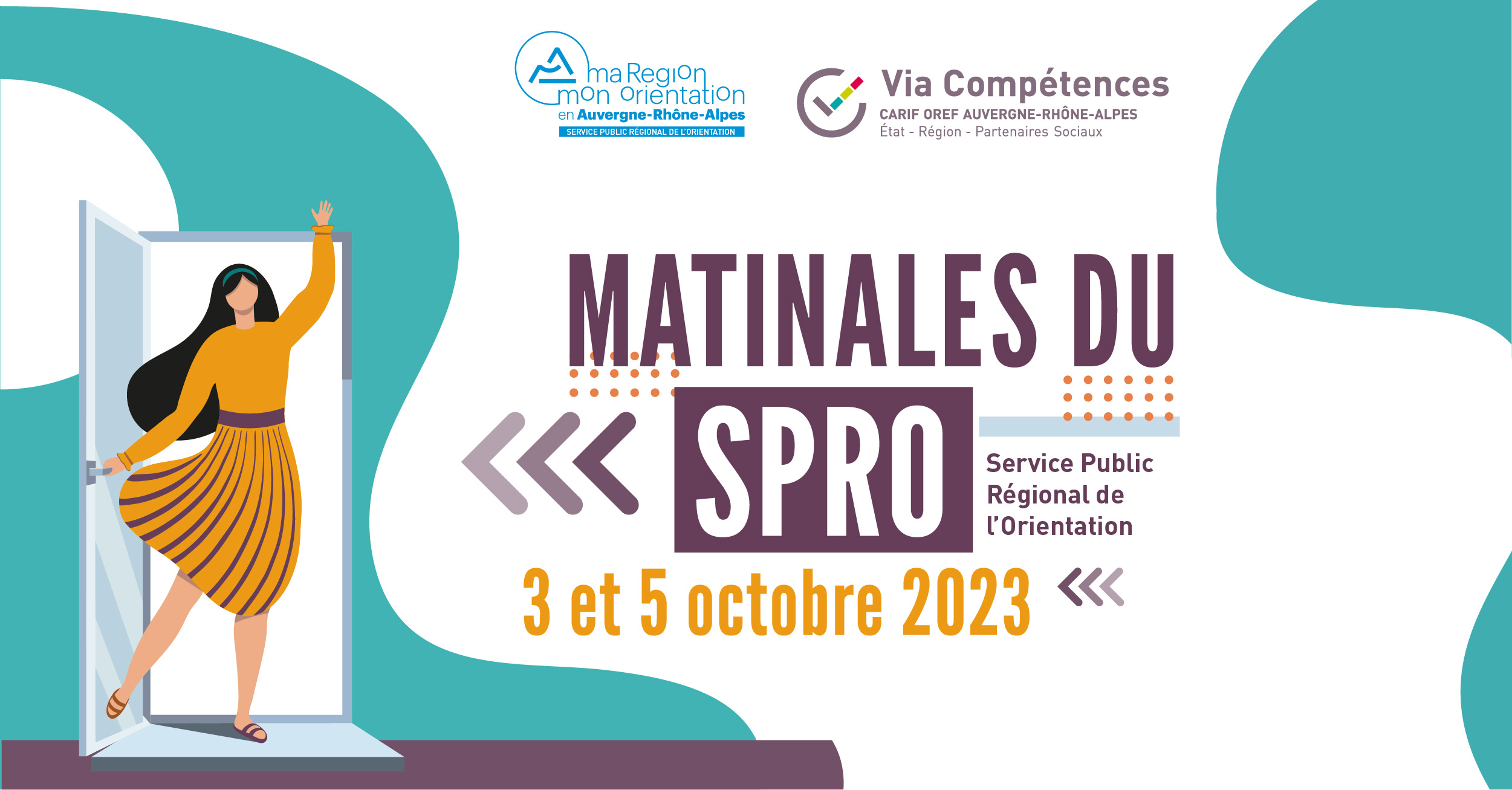 Professionnels de l’orientation, rencontrez vos partenaires les 3 et 5 octobre 2023 !