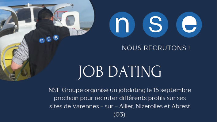 Job dating NSE GROUP le 15 septembre à Varennes-sur-Allier (03)