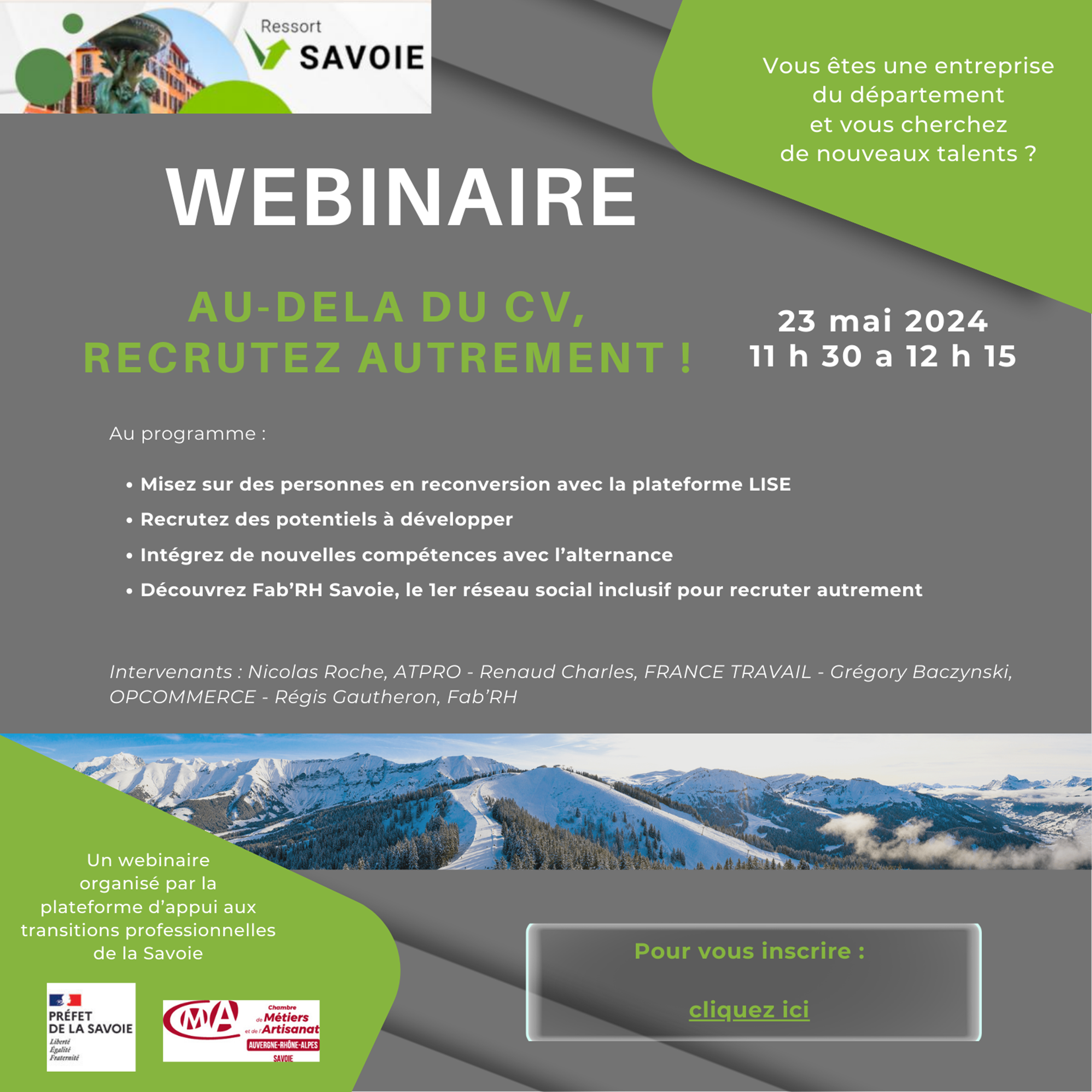 Webinaire « Au-delà du CV, recrutez autrement ! »