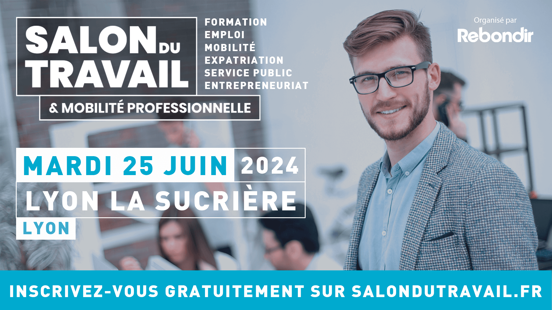 Salon du travail et de la mobilité professionnelle à Lyon