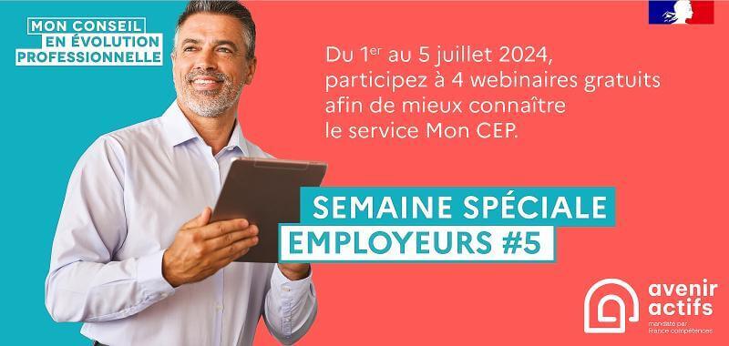 semaine speciale employeur 5 service CEP